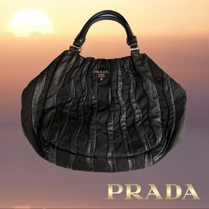 Milano PRADA NYLON & LEATHER BAG